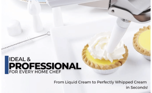 Aluminum Culinary Whipped Cream Dispenser - Image 3
